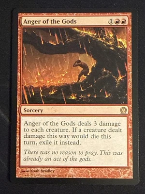 1x Anger of the Gods (112) Theros LP MTG Magic the Gathering x1 MKE - Image 1 of 2