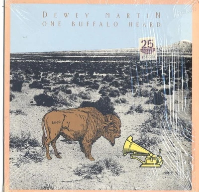 DEWEY MARTIN (of Buffalo Springfield) - ONE BUFFALO HEARD - 12" LP (USA EX/EX) - Image 1 of 3