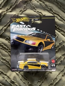 Hot Wheels Fast And Furious Premium Toyota Chaser JZX 100 *NIB* - Picture 1 of 2