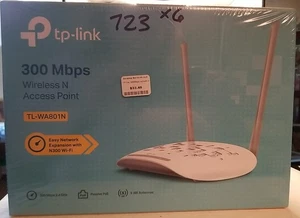 TP-Link WiFi Access Point TL-WA801N, 2.4Ghz 300Mbps, 2 Fixed Antennas - Picture 1 of 12