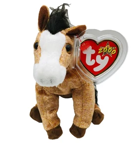 2000 Ty Beanie Babys: Hafer das Pferd Generation 6 neu mit Etikett neu kostenloser Versand - Bild 1 von 5