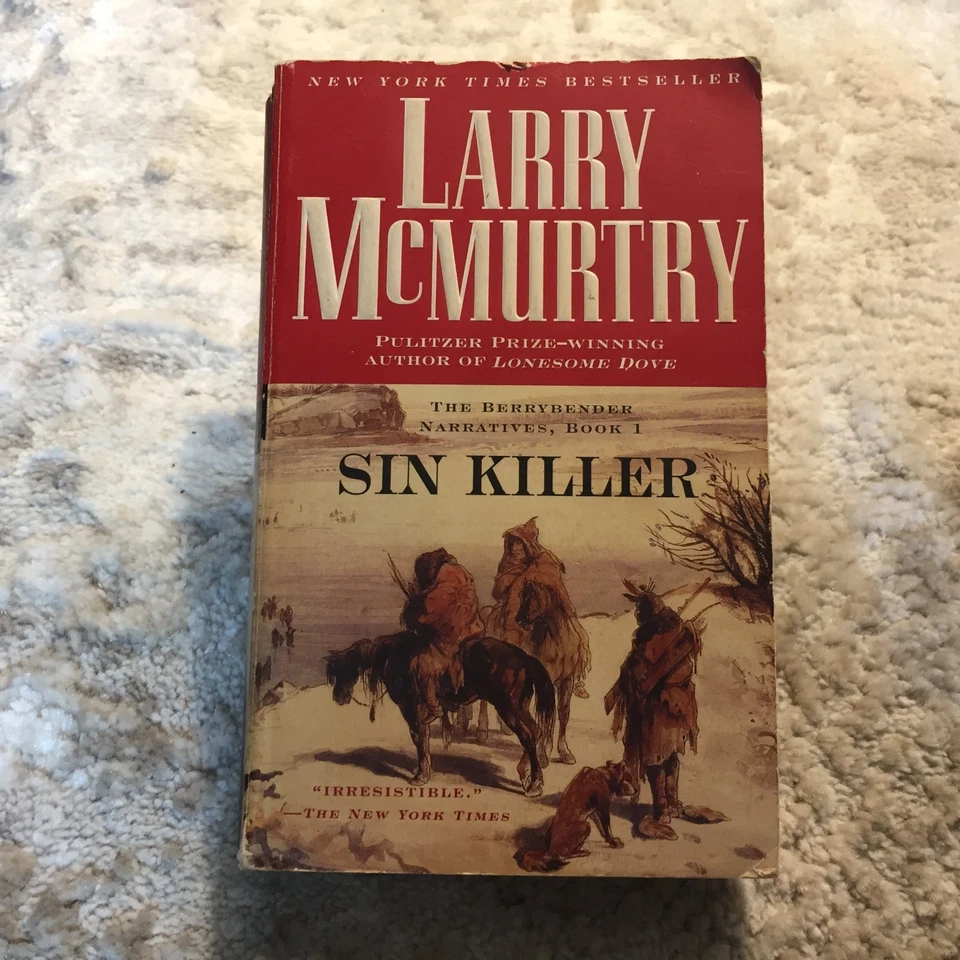 Sin Killer Larry McMurtry 2003 Pocket Star Books Missouri River Journey Western Foto 1 de 4