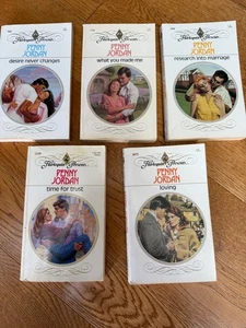Harleigh Quinn Presents vintage romance paperback novels penny jordan lot of 5 - Bild 1 von 1