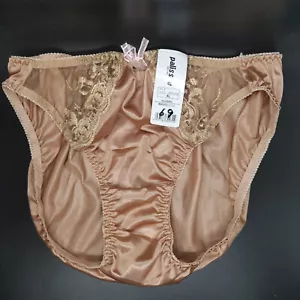 US SIZE XL SHINY NYLON TRICOT PANTIES from Japan - Picture 1 of 4