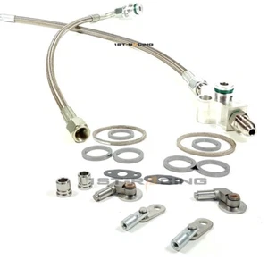 Turbo Gasket Oil Feed Line Wastegate Rattle Flapper For BMW N54 135i 335i 3.0L - Bild 1 von 4