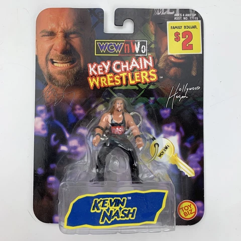 Kevin Nash WCW NWO Key Chain Wrestlers New Toy Boz 1998 Cover