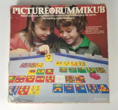 Picture Rummikub Game 1983 Pressman - Image 1 of 3