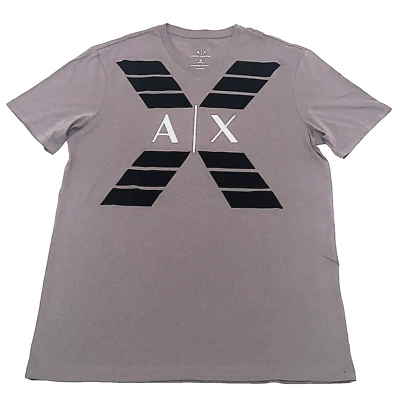 Camiseta Armani Exchange Color Gris Talla M (ORIGINAL CON ETIQUETAS) Foto 1 de 2