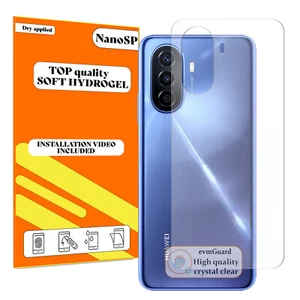 Back Protector For Huawei nova Y70 Plus Hydrogel Cover - Clear TPU FILM - Picture 1 of 5
