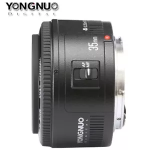 Lente de enfoque automático fijo/prime gran angular YONGNUO YN35 mm F2 para Canon EF Mount EOS - Imagen 1 de 6