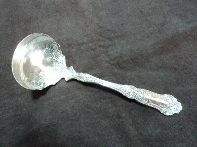 Silverplate Flatware lot of 1 Cream Dipper Ladle 1907 Wallace Cardinal  - Image 1 of 4