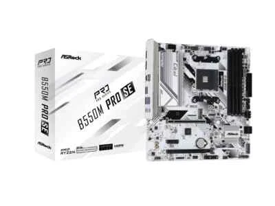 ASRock B550M Pro SE AM4 AMD Motherboard B550MPROSE - Image 1 of 4