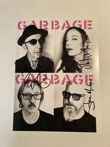 GARBAGE No Gods No Masters SIGNED PRINT 8 1/2”x11” Autographed Auto - Picture 1 of 7
