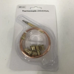 1x Universal Thermoelement UTE 600mm 5 Adaptern 60cm Gasgrill Gasherd Bräter SIT - Bild 1 von 2