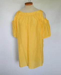 DONCASTER women's Blouse Cold Shoulders Silk Blend Size  8/10/12 NWT $235  - Picture 1 of 9