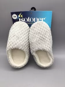 Zuecos sin cordones Isotoner gris claro para mujer talla SM 5-6 - Imagen 1 de 2