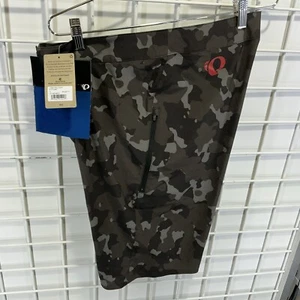 PEARL iZUMi Summit Shell Cycling  Short - Men's  Medium (32) Black Camo $100 - Picture 1 of 3