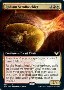 MTG RADIANT SCROLLWIELDER EXC - BRANDIPERGAMENE RADIANTE - STX-X EN - MAGIC - Picture 1 of 1