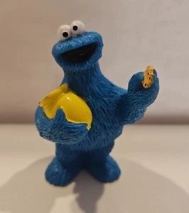 Vintage Tyco Sesame Street Cookie Monster figurine - 10cm - Picture 1 of 7