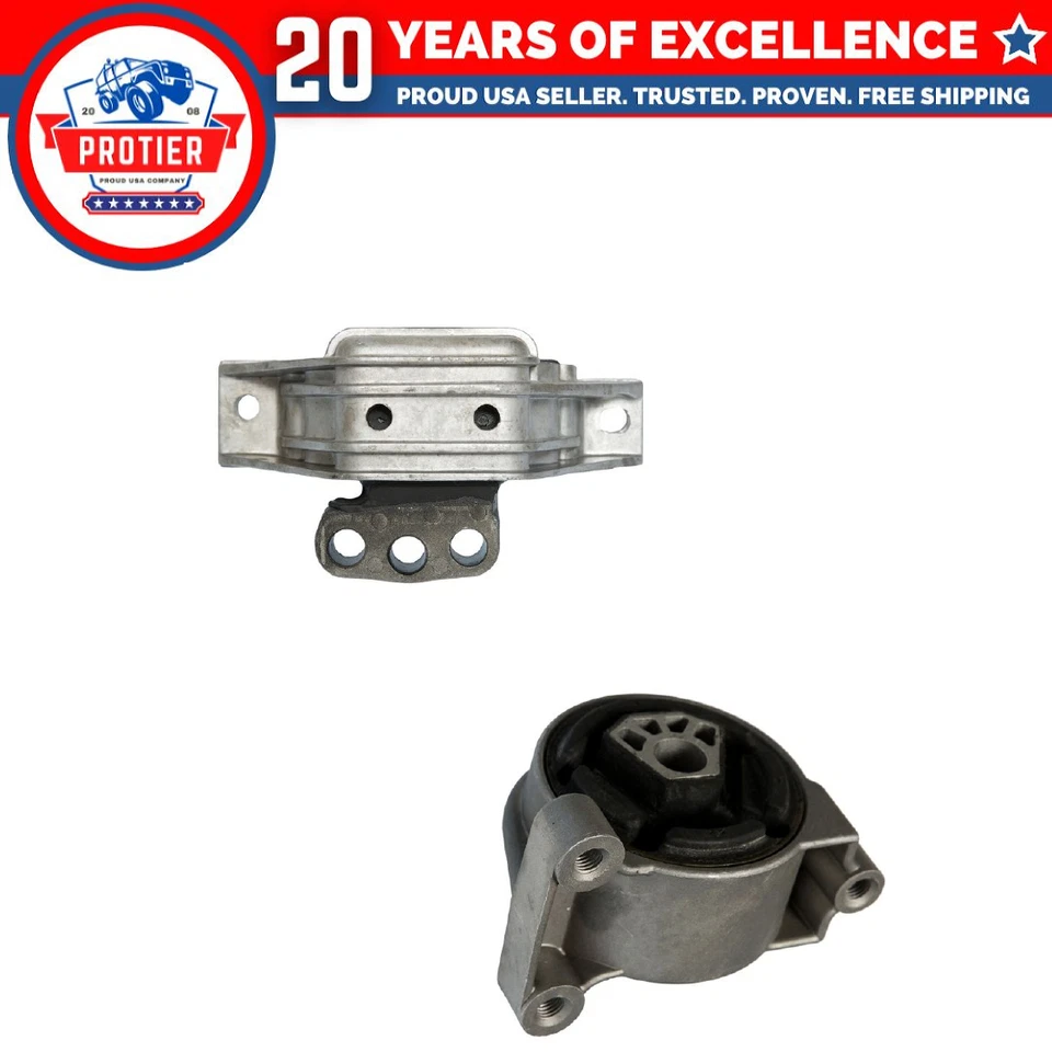 Juego de 2 piezas de montaje de motor y transmisión para Chevy Equinox 05-09/Pontiac Torrent 06-09 Foto 1 de 1