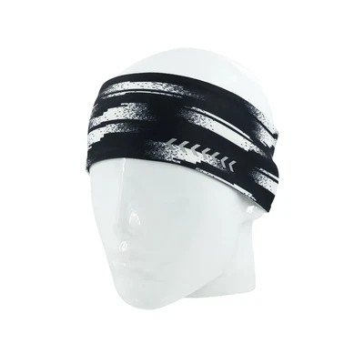 Diadema deportiva reflectante que absorbe la humedad para el cabello para correr ciclismo yoga Foto 1 de 4