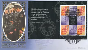 Unseen Unheard Booklet Pane GB Benham BLCS215 FDC London 2001 NO INSERT (110686) - Picture 1 of 1