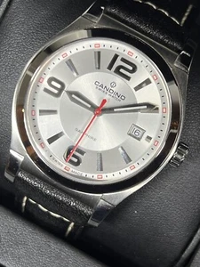 CANDINO Swiss Made Classic Men's Date Quartz Strap Watch C4439/4 WR100m Ø42mm - Picture 1 of 11
