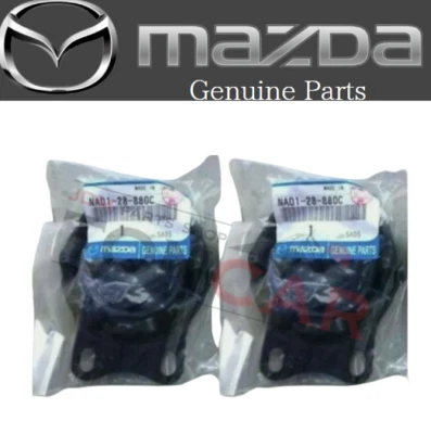 Juego de 2 tapones de montaje de buje de subchasis diferencial trasero genuino Mazda Foto 1 de 2