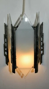 Vintage Art Deco Wall Sconce Lamp Modernism Machine Age 1930 - Picture 1 of 10