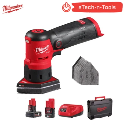 Kit de lijadora de punto Milwaukee - M12FDSS-422X - 4933479682 Foto 1 de 4