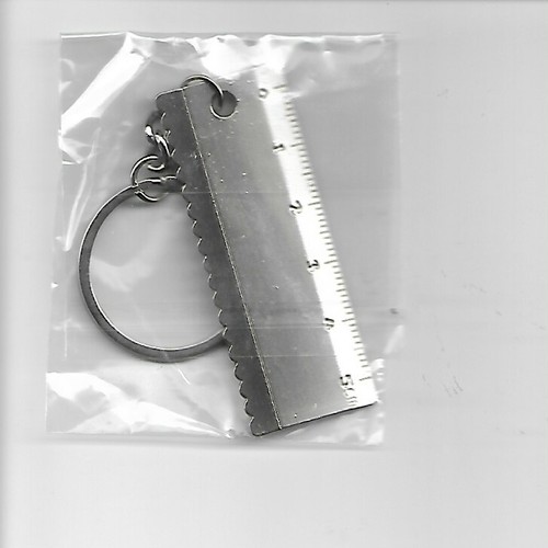 RULER KEYCHAIN | eBay
