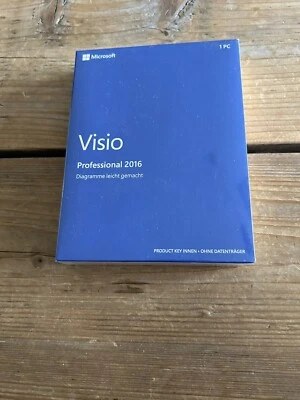 Microsoft Visio Professional 2016, PKC Vollversion mit MwSt-Rechnung - Bild 1 von 3