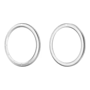 Metal Bezel Ring Tempered Glass Film for Xiaomi Watch S4/S3(Scale Silver) - Zdjęcie 1 z 6
