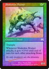 Shaleskin Bruiser FOIL Onslaught NM Red Uncommon MAGIC GATHERING CARD ABUGames