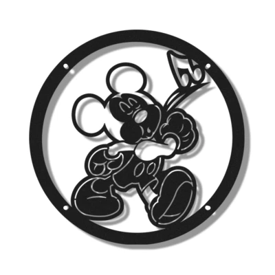 FLAT Audio Protective Grill SINGING MOUSE Metal Mesh 1pc Speaker Cover Custom - Image 1 of 4