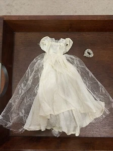 Vintage Mattel Barbie Wedding Day Barbie Dress - Picture 1 of 6