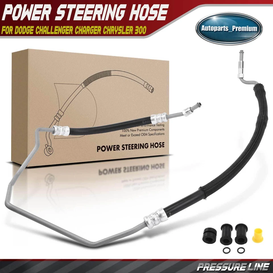 Power Steering Pressure Line Hose Assy for Dodge Challenger Charger Chrysler 300 - Image 1 of 4