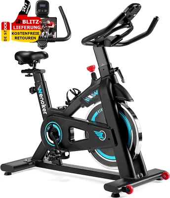 WENOKER Heimtrainer Fahrrad Cycling Bike Mit Lcd-Monitor Pad-Halterung Heimtrainer