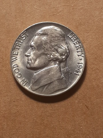1941 JEFFERSON NICKEL Cover