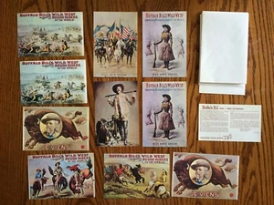 Buffalo Bill Museum Treasure Pack Tarjetas de Billete - 4" x 6" - Imagen 1 de 5