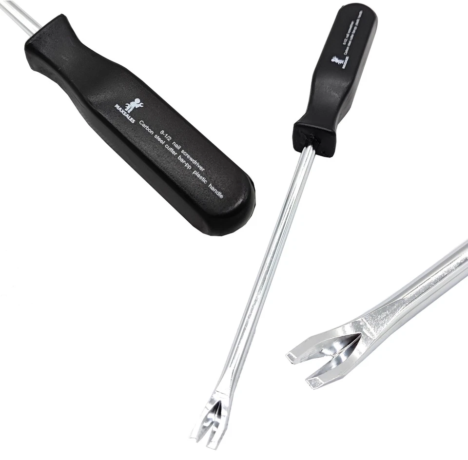 Ferramenta chave de fenda removedor extrator rebite grampo unha ponta V 8-1/2" - Imagem 1 de 1