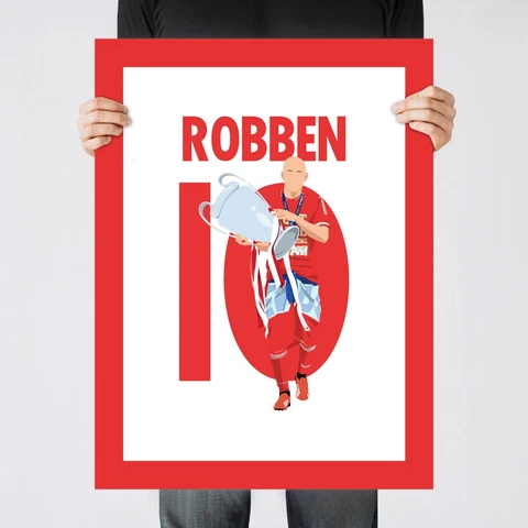 Robben Goal, 2013 UCL Final Bayern Munich Print/Poster/Wall-Art [Part 3 of 3] Cover