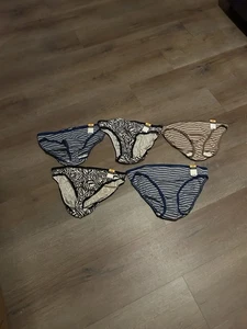 ambrielle panties Bikinis Size 7/L New With Tags (5 Prs) - Picture 1 of 8