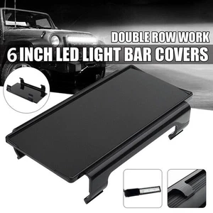 Quality Light Bar Cover Light Covers 6 Inch Auto Accessories Black New - Picture 1 of 12