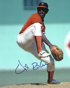 Signed  8x10 VIDA BLUE San Francisco Giants Autographed Photo - COA - Picture 1 of 1