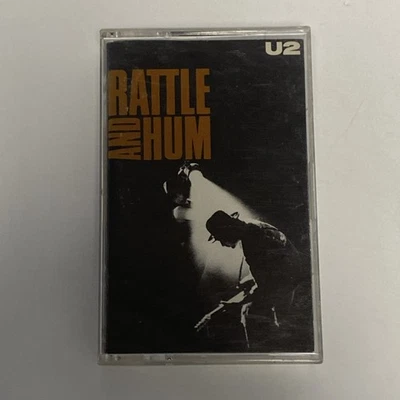 U2 - Rattle And Hum (1988 Cassette) 1980's Pop Rock Alternative - Image 1 of 4