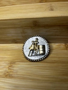 Bolo Tie Charm Western Barreling Racing Racer Cowboy Cowgirl  - Picture 1 of 6