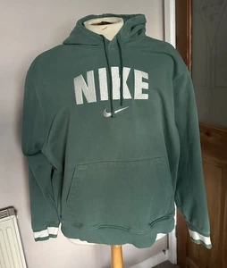 Nike Spellout Hoodie Sweatshirt size X Large Heavy Weight - Picture 1 of 10