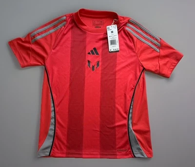 Camiseta de entrenamiento juvenil Adidas Messi nueva con etiquetas talla mediana roja $40 Foto 1 de 4