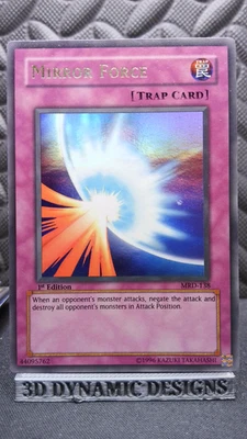 | Yugioh Mirror Force MRD-138 1st Edition Ultra Rare Metal Raiders  HP 🔥 | - Image 1 of 4
